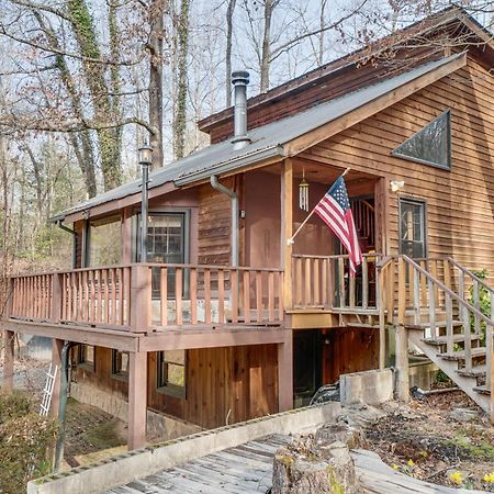 Charming Cabin With Fire Pit And Decks About 7 Mi To Helen Sautee Nacoochee Zewnętrze zdjęcie